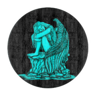 En sovande ängel på stenen