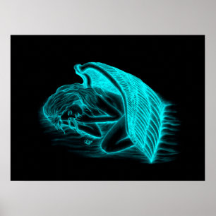 En sovande ängel poster