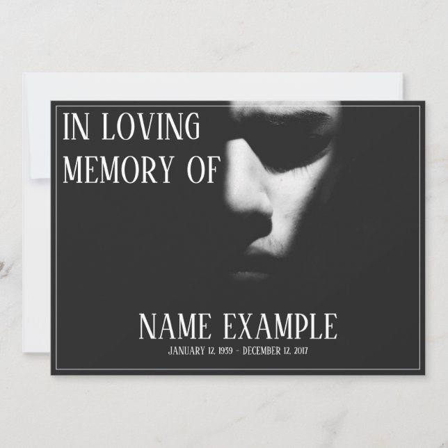 En sovande ansikte i halvskugga (Framsida)