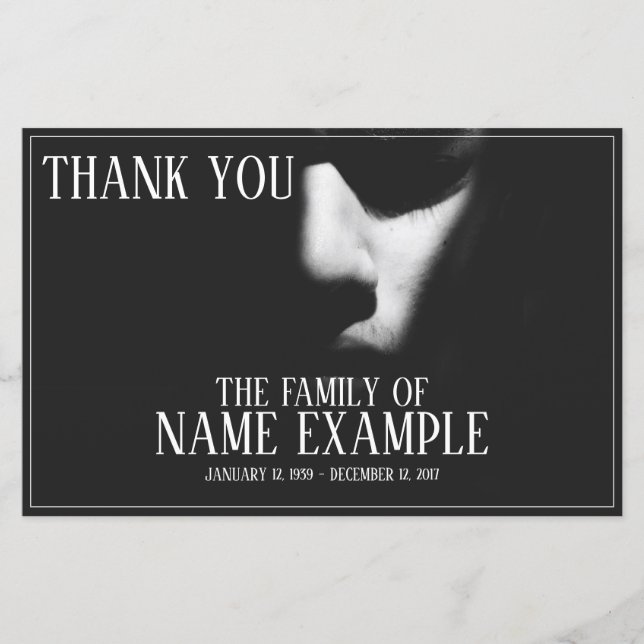 En sovande ansikte i halvskugga (Framsida)