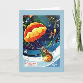 En sovjetisk jul helgkort