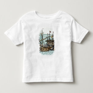 En spansk skattfrakt tee shirt