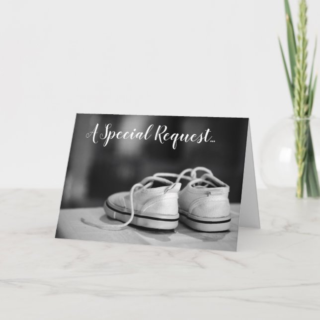En Speciell begäran Godparent Frieri Kort (Framsida)