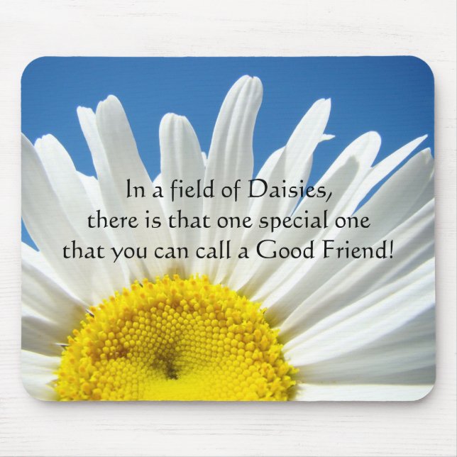 En speciell en bra vän musmatta Daisy (Framsidan)