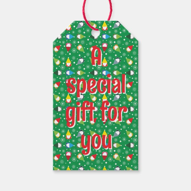 En speciell gåva till dig märkre presentetikett (Framsidan)