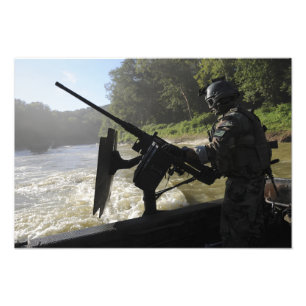 En speciell krigKombattant-hantverk Crewman 2 Fototryck