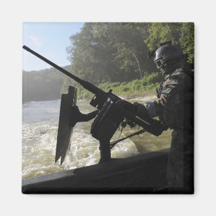 En speciell krigKombattant-hantverk Crewman Magnet