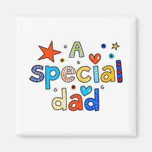 En speciell pappa magnet