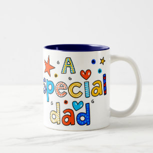 En speciell pappamugg Två-Tonad mugg