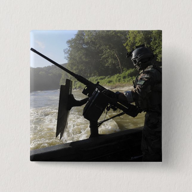 En Speciell stridsvagnsbesättning Knapp (Framsida)