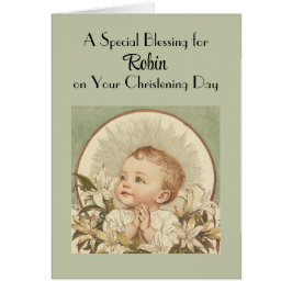 En Speciell välsignelse, Vintagens Anpassningsbar- Hälsningskort