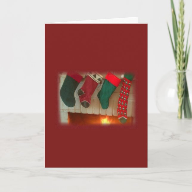 En speciell vän på jul helgkort (Framsida)