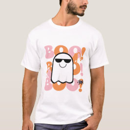En spelande Halloween Peek-a-Boo! T-Shirt