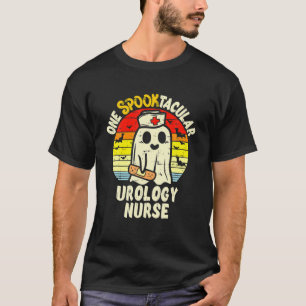 En Spooktacular Urology Nurse Halloween Ghost Nur T Shirt