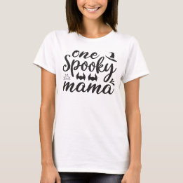 En Spooky Mamma Halloween T Shirt