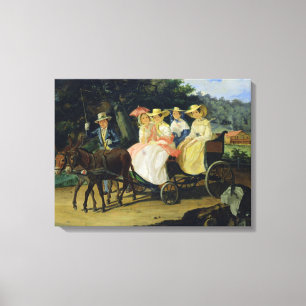 En springa, 1845-46 canvastryck