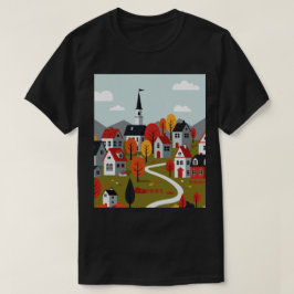 En stad i naturen t shirt