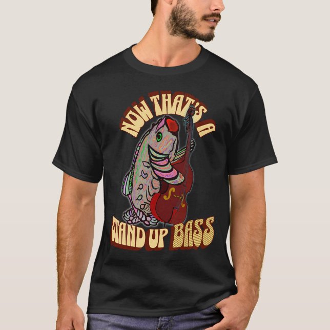 En stående bas t shirt (Framsida)