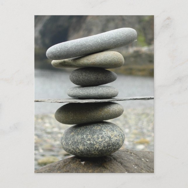 En stapel av Sten-vykort Vykort (Framsida)