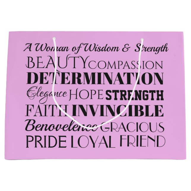 En stark kvinna - se bak (Framsidan)