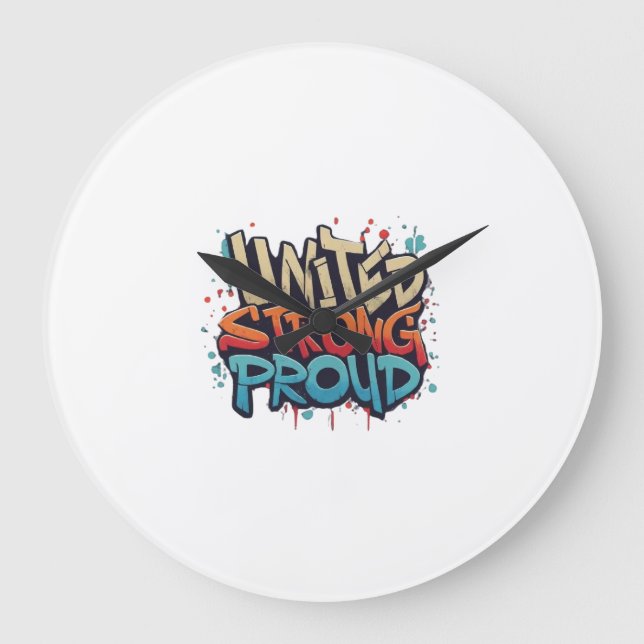 En stark, stolt stor klocka (Framsida)