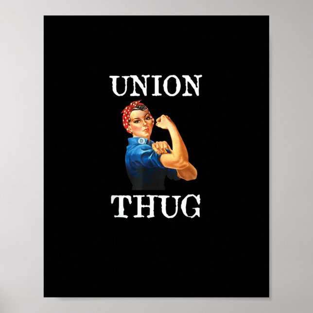 En stark union och solidaritet och en union som poster (Framsidan)