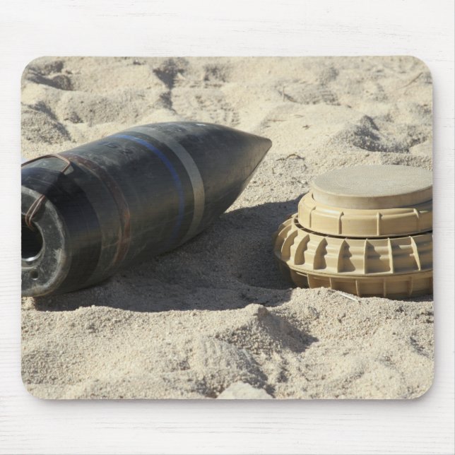 En statisk visning av en konverterad snäcka för ar musmatta (Framsidan)