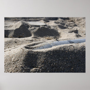 En statisk visning av en snäcka för artilleri poster