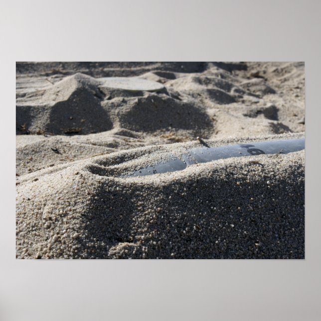 En statisk visning av en snäcka för artilleri poster (Framsidan)