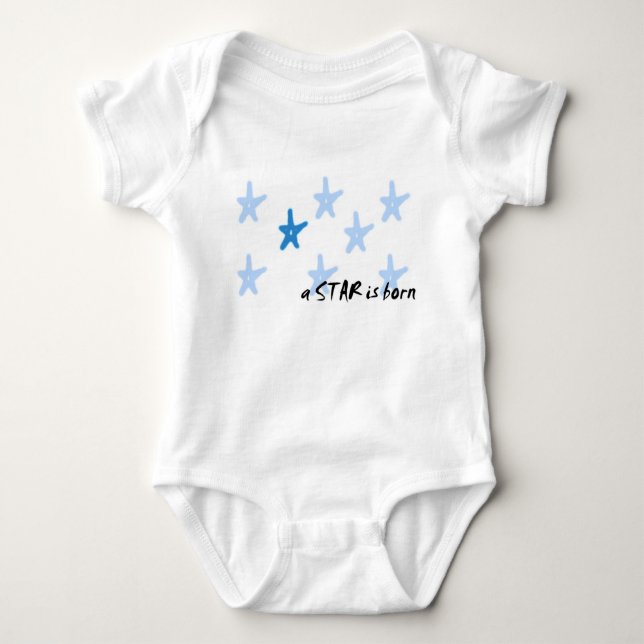 En stjärna är Born. Tee (Framsida)