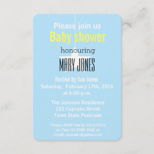En stjärna är den födda baby showerinbjudan inbjudningar