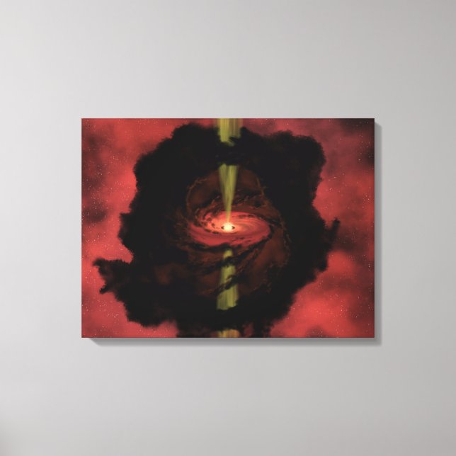 En stjärna föds canvastryck (Framsida)