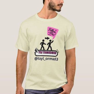 EN STJÄRNA FÖDS INFLUENCER MEDIA BEGRÄNSAD ROSA UN T SHIRT