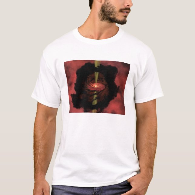 En stjärna föds t shirt (Framsida)