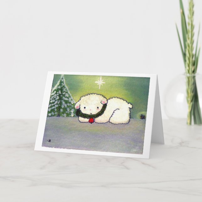 "En stjärna i natten - hjälpen är på väg" Helgkort (Framsida)