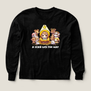En stjärna ledde vägen: Baby Jesus T Shirt