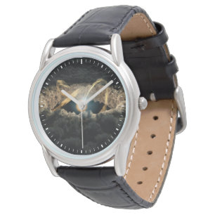 En stjärna omgiven av en protoplanetdisk armbandsur
