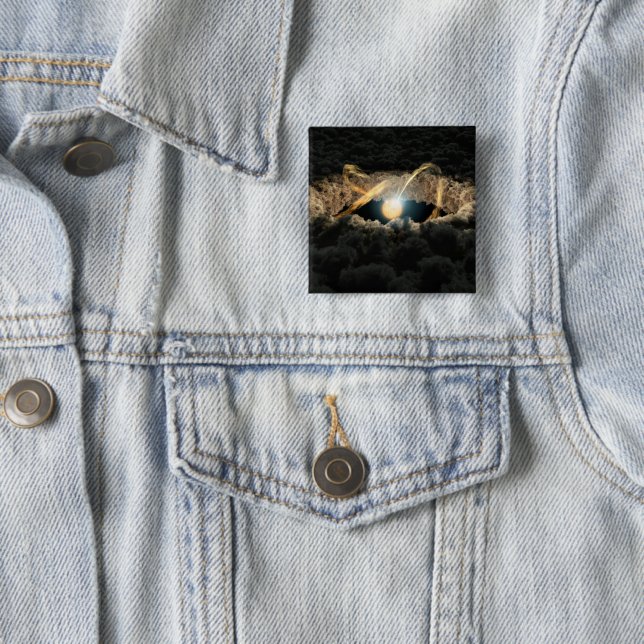 En stjärna omgiven av en protoplanetdisk knapp (In Situ)