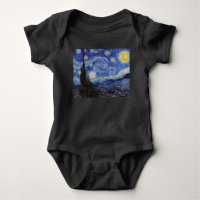 En stjärnig natt: Saint Remy av Vincent Van Gogh