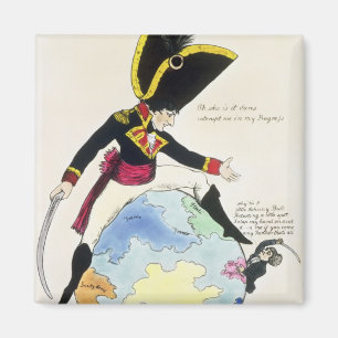 En stockning till en kliv över jordklotet, 1803 magnet