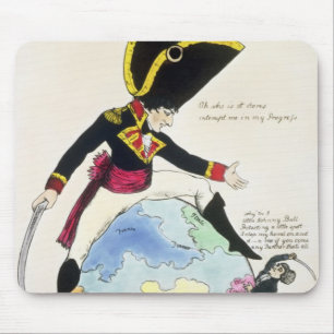En stockning till en kliv över jordklotet, 1803 musmatta