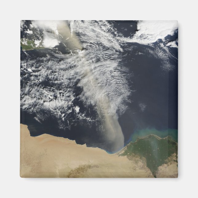 En stoftmassa magnet (Framsidan)