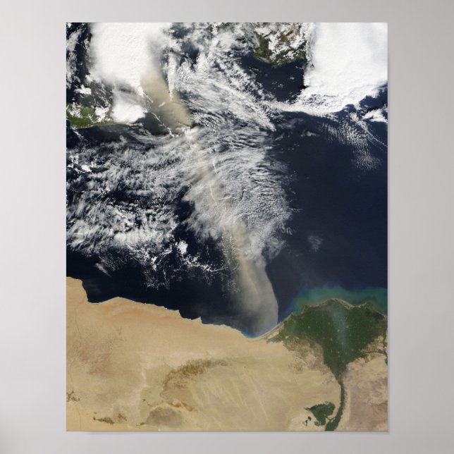 En stoftmassa poster (Framsidan)