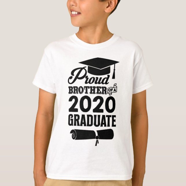 En stolt bror från 2020 Student T Shirt (Framsida)