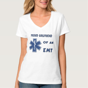 En stolt EMT-flickvän T-shirt