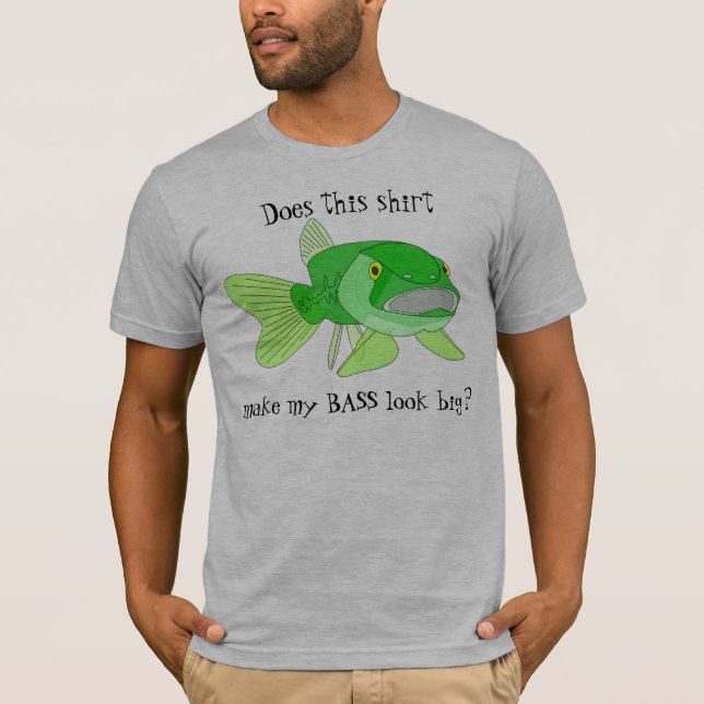 En stor bas- utslagsplats t shirt (Framsida)