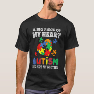 En stor Biet av hjärtat har autism och han är min T Shirt