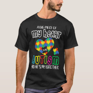 En stor Biet av mitt hjärta har autism och han är T Shirt