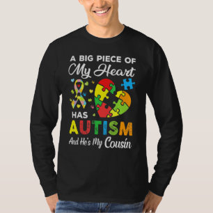 En stor Biet i mitt hjärta har autism och han är m T Shirt
