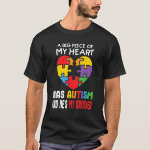 En stor Biet i mitt hjärta har autism och han är m T Shirt